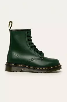 Ботинки Dr. Martens, зеленый