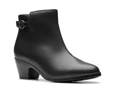 Ботинки Emily Belle Clarks, Black Leather