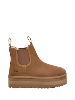 Ботинки eskimo neumel на платформе челси, женские, бежевые Ugg