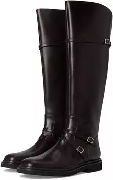 Ботинки Franco Sarto Ainsley High Shaft Boots, цвет Dark Hickory Brown Leather 1