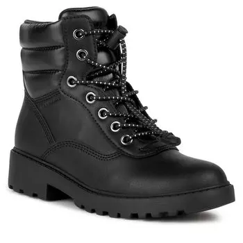 Ботинки Geox JCasey Girl, черный