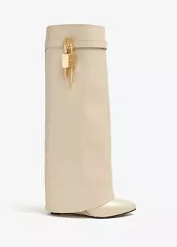 Ботинки Givenchy Shark Lock Pant, бежевый