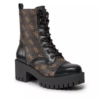 Ботинки Guess, коричневый