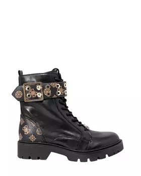 Ботинки Guess с пряжкой, черный