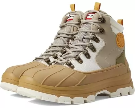 Ботинки Hunter Explorer Duck, цвет Alloy/White Willow/Utility Green/Gum
