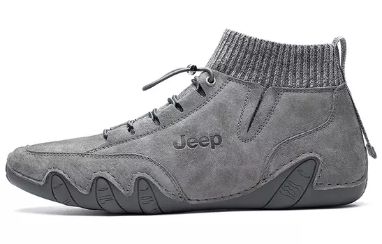 Ботинки Jeep Martin Boots Men High-Top Gray