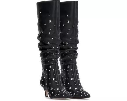 Ботинки Jessica Simpson Naevy Kitten Heel Slouch Boot, черный