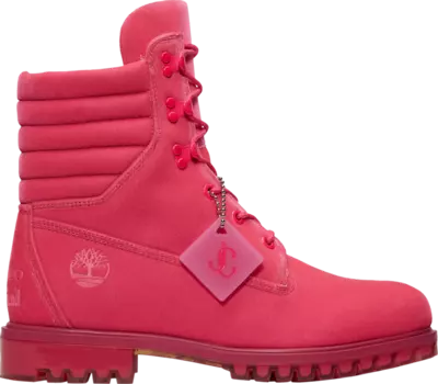 Ботинки Jimmy Choo x 6 Inch Puffer Boot Medium Pink, розовый