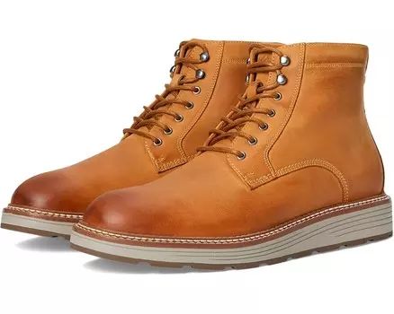 Ботинки Johnston & Murphy Upton Lug Plain Toe Boots, цвет Light Tan Oiled Waterproof Full Grain
