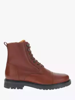 Ботинки Jones Bootmaker Embankment Leather Lace-Up, цвет brown grain