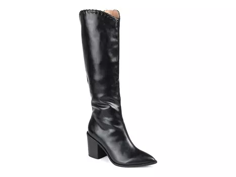 Ботинки Journee Collection до голени, черный