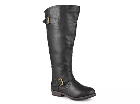 Ботинки Journee Collection до икры, черный