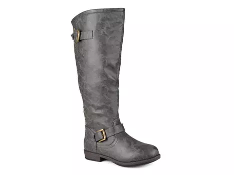 Ботинки Journee Collection до икры, серый