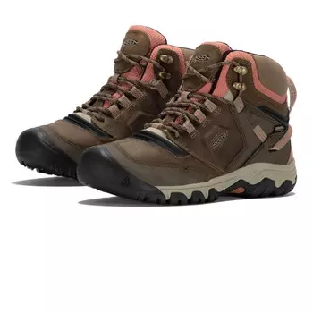 Ботинки Keen Ridge Flex Waterproof Waking, коричневый