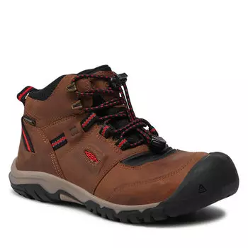 Ботинки Keen RidgeFlex Mid, коричневый