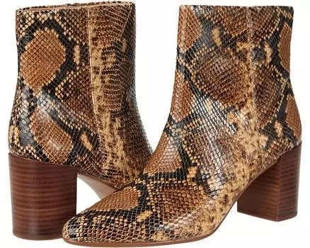 Ботинки Madewell The Fiona Boot in Leather, цвет Wood Ash Multi Snake
