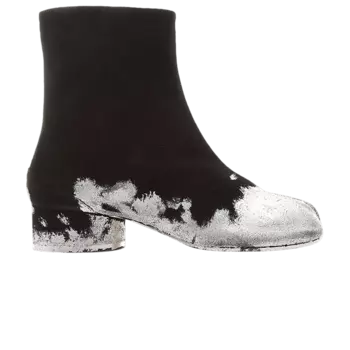 Ботинки Maison Margiela Wmns Tabi Boot 'Painted - Black Silver', черный