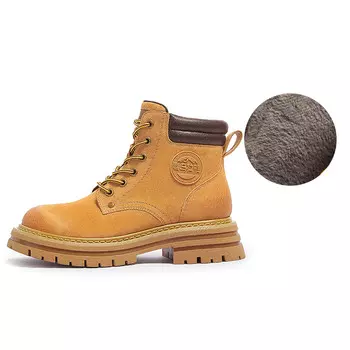 Ботинки Martin Boot женские Camel, зеленый