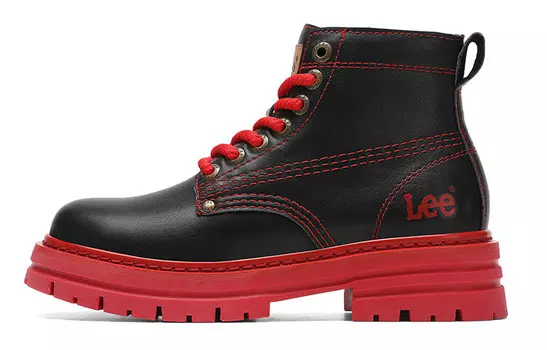 Ботинки Martin Boot женские Lee, розовый