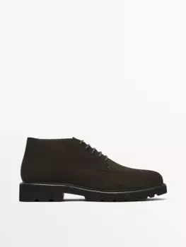 Ботинки Massimo Dutti Safari, коричневый