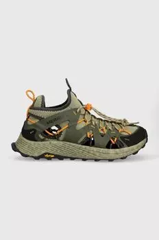 Ботинки Moab Flight Sieve Merrell, зеленый