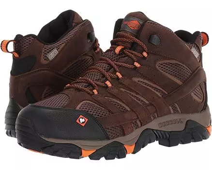Ботинки Moab Vertex Mid Waterproof SR Merrell Work, глина