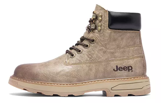 Ботинки мужские светло-коричневые Jeep