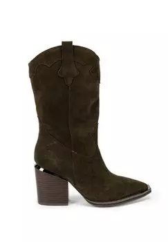 Ботинки на каблуке Liso Con Alma en Pena, цвет dark brown