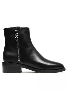 Ботинки на плоской подошве Regan Leather MICHAEL KORS, черный