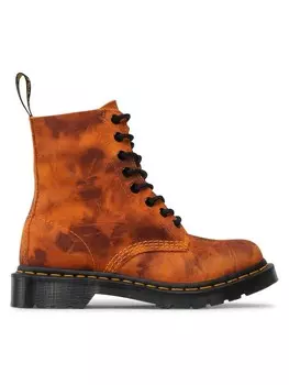 Ботинки на шнуровке 1460 Pascal Dr. Martens, оранжевый