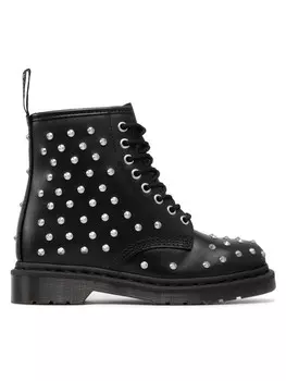Ботинки на шнуровке 1460 Stud Dr. Martens, черный