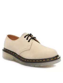 Ботинки на шнуровке Dr. Martens, экрю