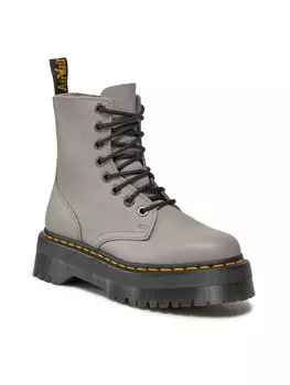 Ботинки на шнуровке Dr. Martens, серый