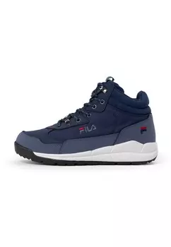 Ботинки на шнуровке FILA Lace-Up Boots, темно-синий