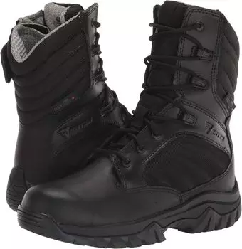 Ботинки на шнуровке GX X2 Tall Side Zip Dryguard+ Bates Footwear, черный