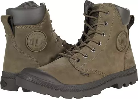 Ботинки на шнуровке Pampa Cuff WP Lux Palladium, цвет Major Brown
