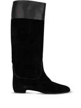 Ботинки на шнуровке Roger Vivier, черный