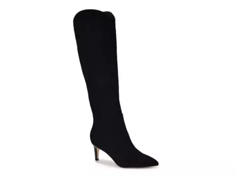 Ботинки Nine West Sirena, черная замша