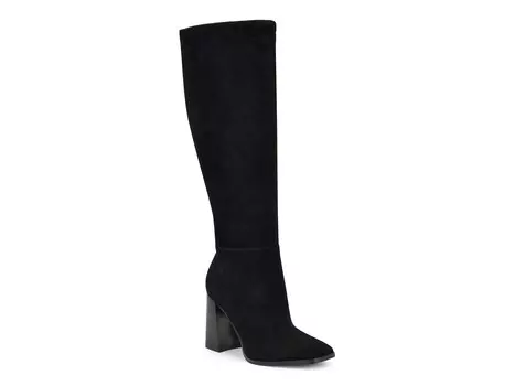 Ботинки Nine West Temas, черная замша