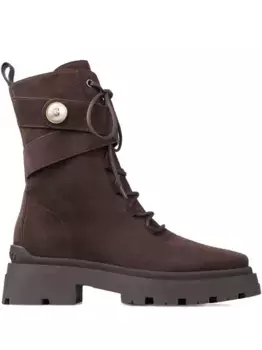 Ботинки Noemi 45 в стиле милитари JIMMY CHOO, коричневый