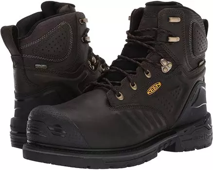 Ботинки Philadelphia 6" Waterproof Carbon-Fiber Toe KEEN Utility, коричневый