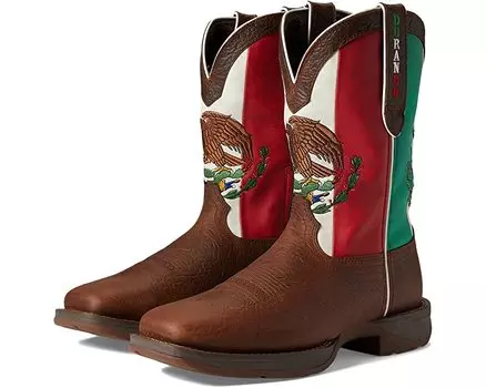 Ботинки Rebel 12" Soft Square Toe Durango, флаг мексики