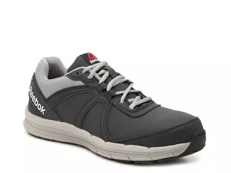 Ботинки Reebok Work Guide 3.0 повседневные кожаные, темно-синий