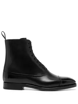 Ботинки с миндалевидным носком Bally, черный