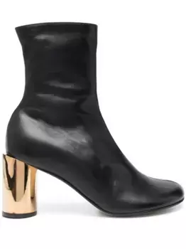 Ботинки с закругленным носком Lanvin, черный