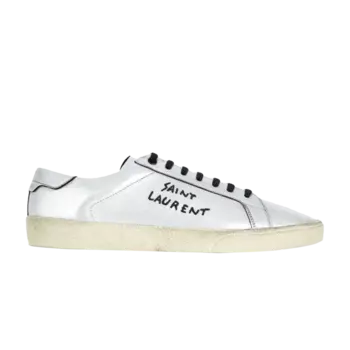 Ботинки Saint Laurent SL-06, серебро
