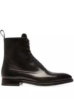 Ботинки Scribe на шнуровке Bally, черный