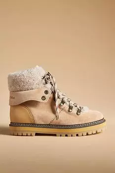 Ботинки See by Chloe походные, бежевый