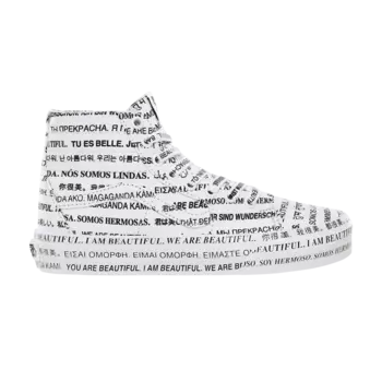 Ботинки Sk8-Hi Tapered Vans, белый