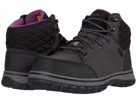 Ботинки SKECHERS Work Mccoll Comp Toe, черный